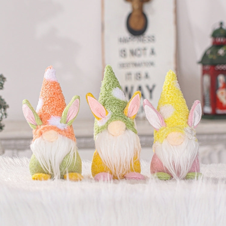 Easter Faceless Doll Decoration Desktop Cartoon Rabbit Doll Decoration Holiday Decoration