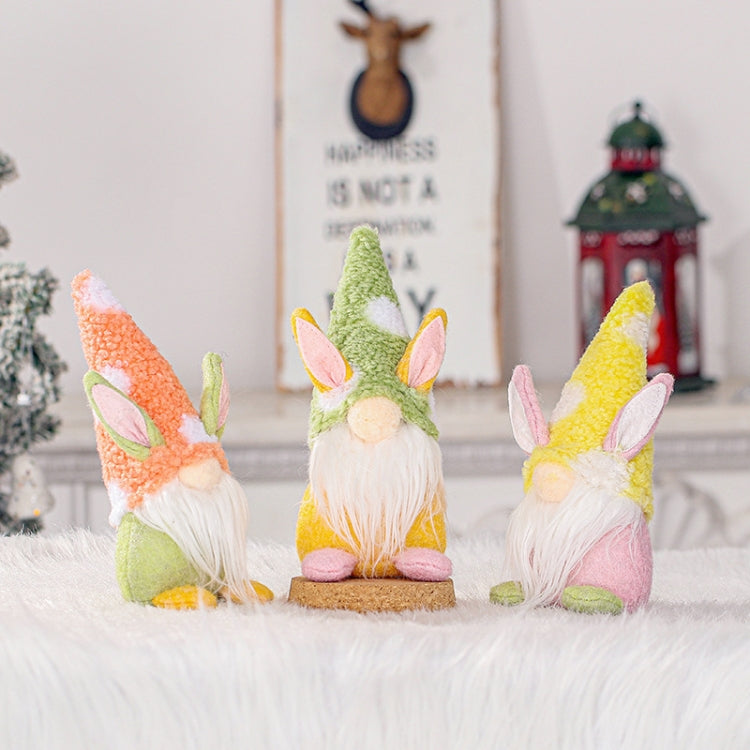 Easter Faceless Doll Decoration Desktop Cartoon Rabbit Doll Decoration Holiday Decoration