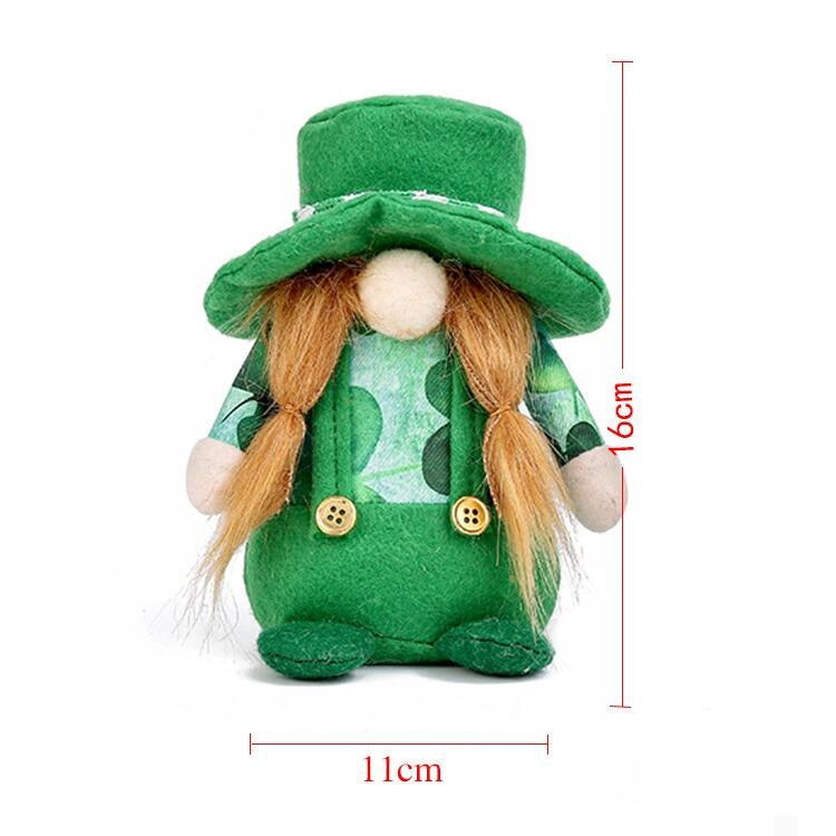 St. Patrick Day Faceless Doll Party Decoration Props Doll Ornament