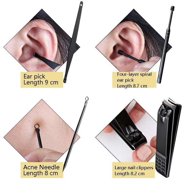 16 in 1 Nail Clippers Nail Art Manicure Pedicure Tool