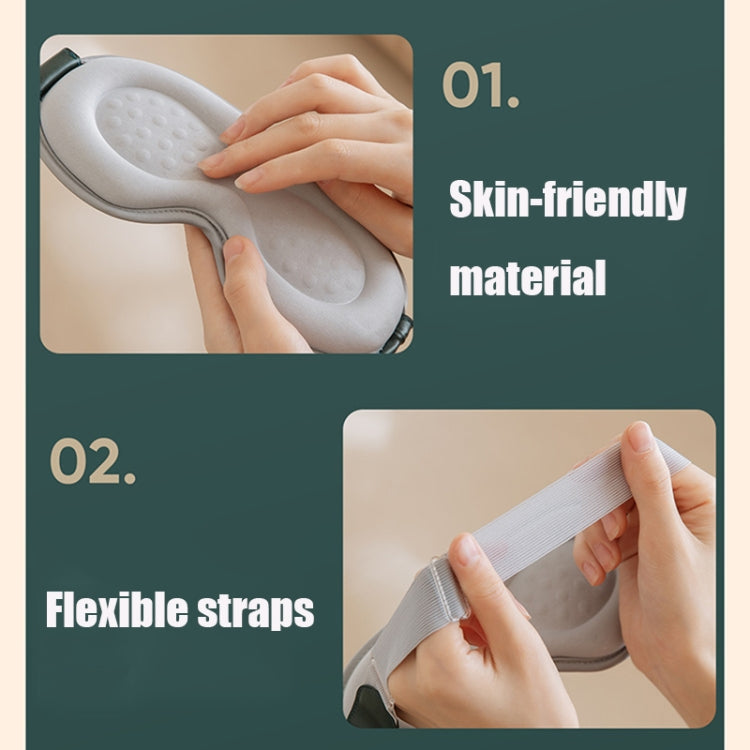 M02 Office Home Portable USB Type Remote Control Steam Sleep Massage Eye Mask