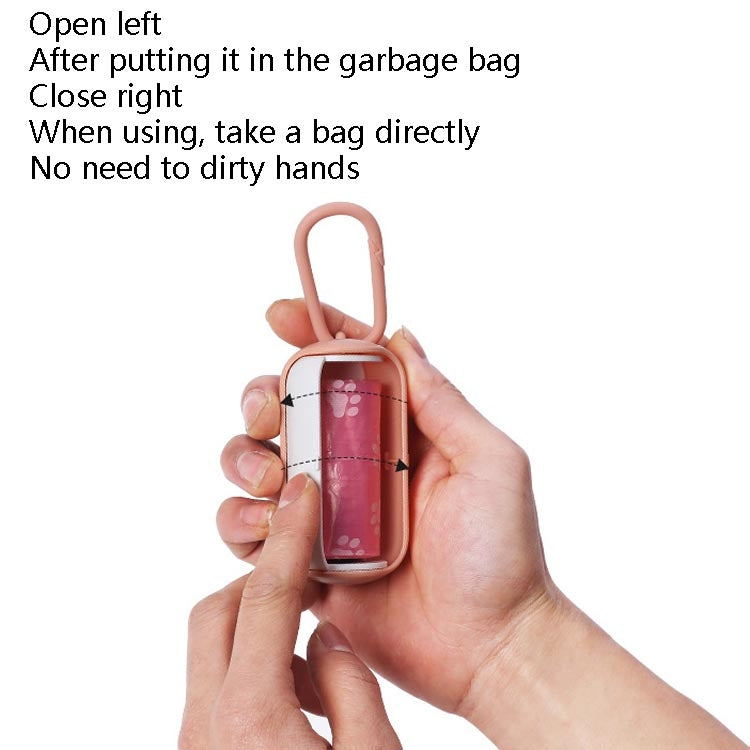 Pet Garbage Box Dog Toilet Picker Dispenser Portable Garbage Bag Cleaning Supplies