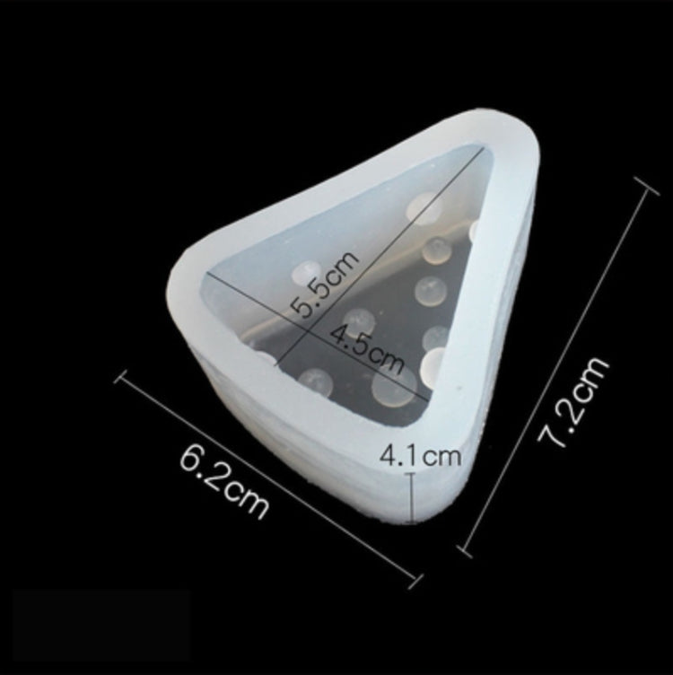 3 in 1 Cheese Mousse Cake Silicone Mold Pudding Cheese Cleansing Soap Mold Set