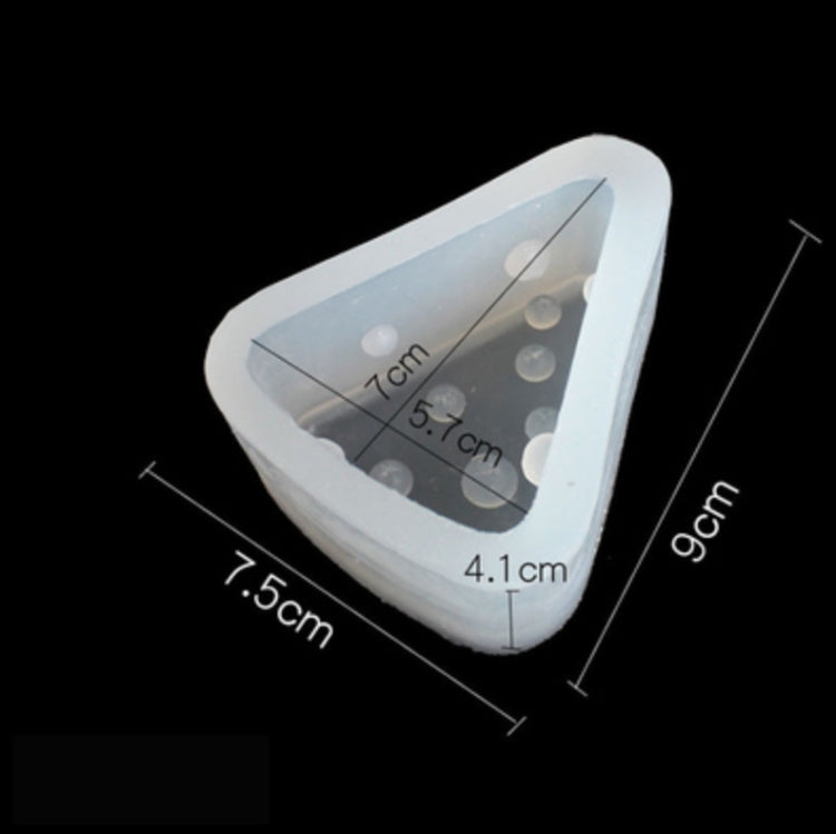 3 in 1 Cheese Mousse Cake Silicone Mold Pudding Cheese Cleansing Soap Mold Set