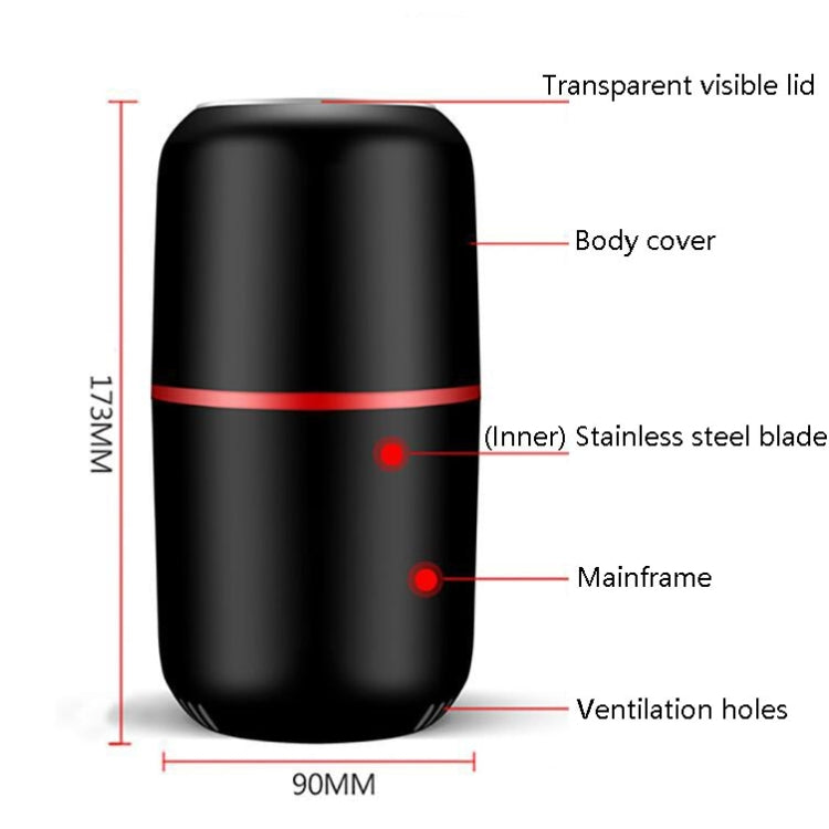 Electric Small Grinder Household Seasoning Miscellaneous Grains Chinese Medicine Coffee Grinder