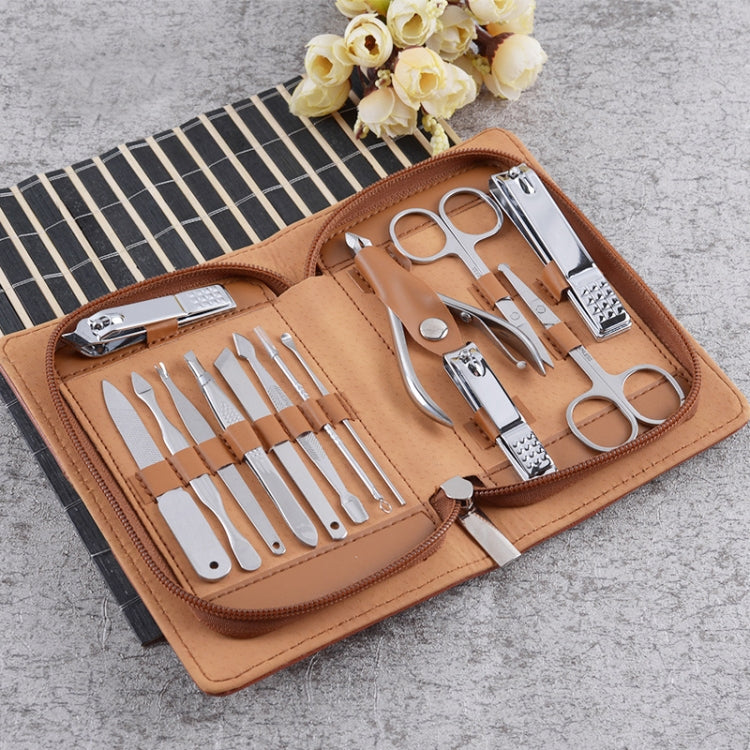 14 In 1 Nail Clippers Set Stainless Steel Beauty Manicure Tool