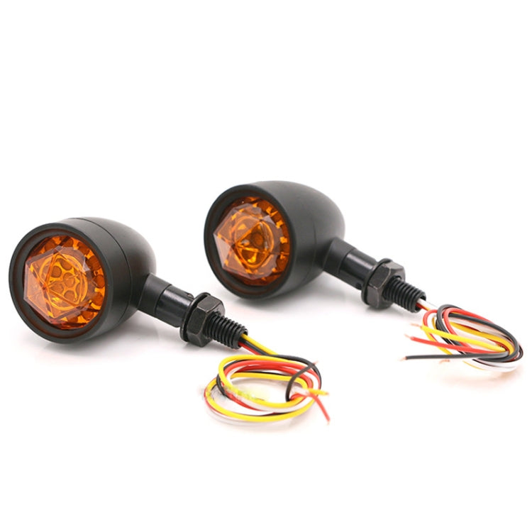 1pair Motorcycle Universal Retro LED Turn Signal Light