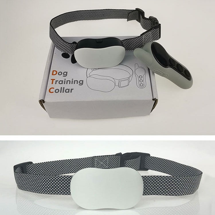 Remote Control Dog Training Device Bark Stopper Rechargeable Collar Waterproof Electric Shock Vibration Trainer, Specification: One for One