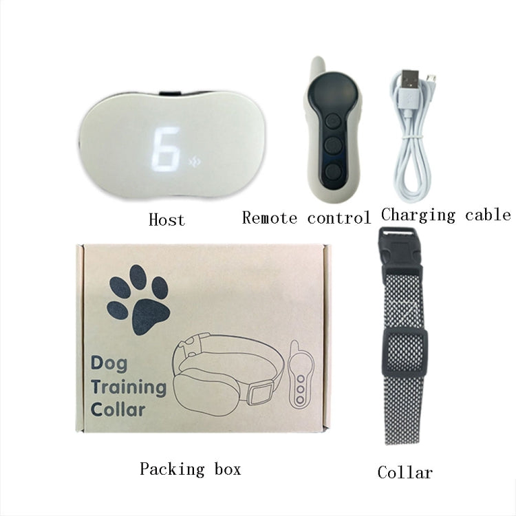 Remote Control Dog Training Device Bark Stopper Rechargeable Collar Waterproof Electric Shock Vibration Trainer, Specification: One for One