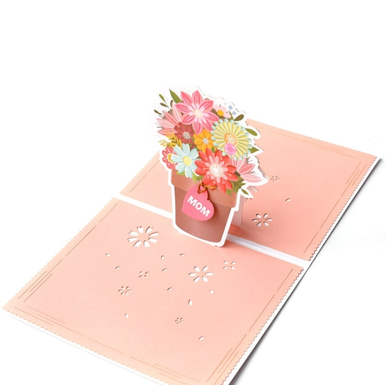 Three-Dimensional Greeting Card For Mother Day Good Mother 3D Blessing Paper Carving Greeting Card