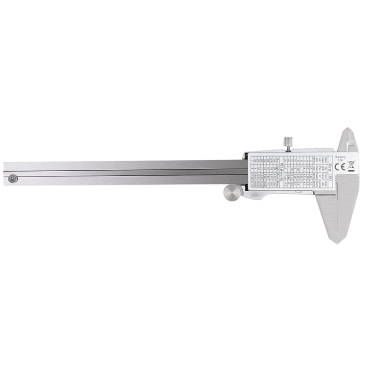 ET50 0-150mm Green Stainless Steel Vernier Caliper With Digital Display