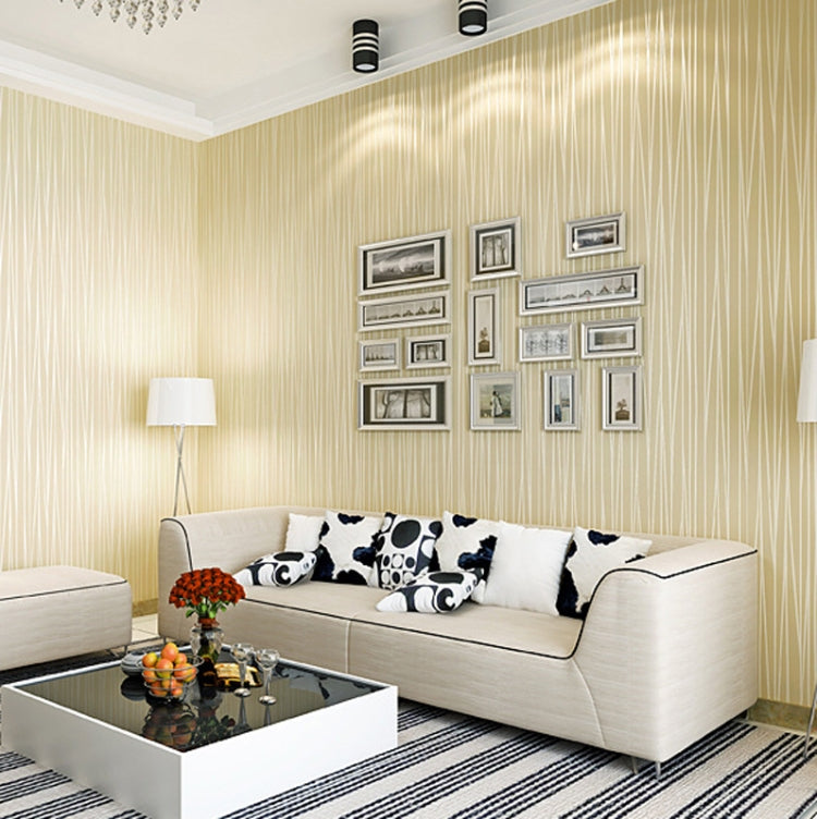 Modern Minimalist Bedroom Living Room Self-Adhesive Non-Woven Wallpaper Sticker