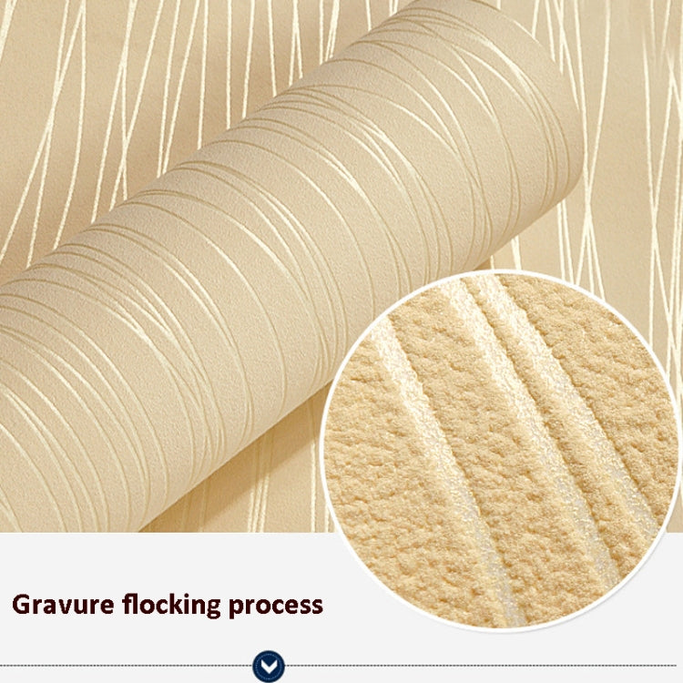 Modern Minimalist Bedroom Living Room Self-Adhesive Non-Woven Wallpaper Sticker