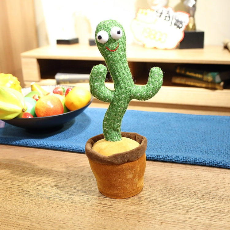 Electric Dancing Cactus Singing Holiday Gift Doll for Children