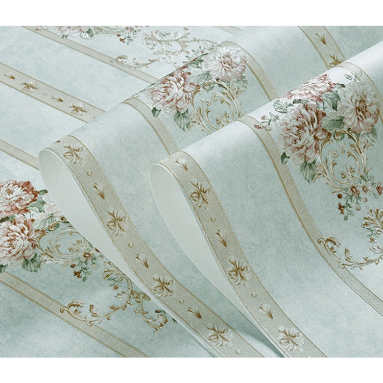 Modern Minimalist 3D Stereo Flower Self-Adhesive Wallpaper Bedroom Living Room TV Background Wall Wide Strip Wallpaper