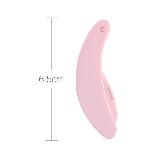 New Folding Eyelash Comb Lash Separator Mascara Lift Curl Metal Brush Makeup Tool