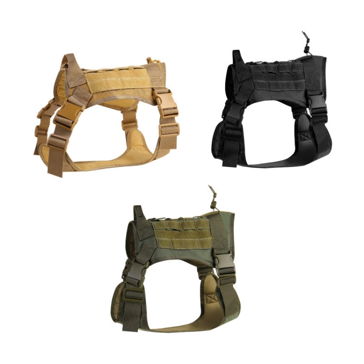 Outdoor Dog Vest Chest Harness Large And Medium-Sized Dog Training Vest Dog Leash