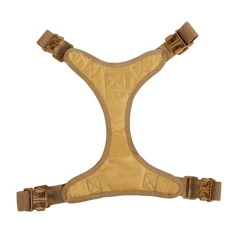 Outdoor Dog Vest Chest Harness Large And Medium-Sized Dog Training Vest Dog Leash