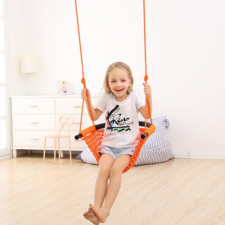 Children Swing Family Toys Indoor And Outdoor Garden Hand-Woven Swing Chair Hanging Chair