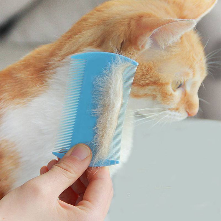 4pcs Pet Comb Double-Sided Comb Dog Cleaning Supplies Cat Comb Pet Grooming Supplies