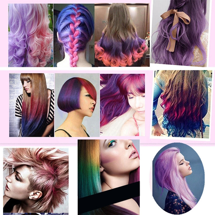 One-time Hair Temporary Color Hair Dye Non-toxic DIY Hair Color Mascara Dye Cream Hair