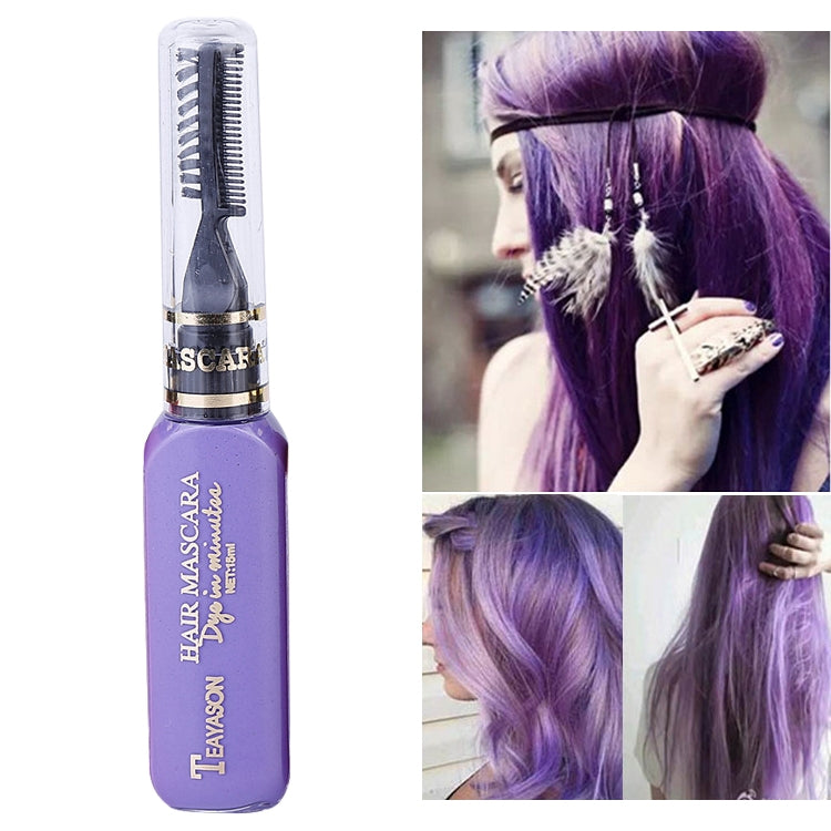One-time Hair Temporary Color Hair Dye Non-toxic DIY Hair Color Mascara Dye Cream Hair