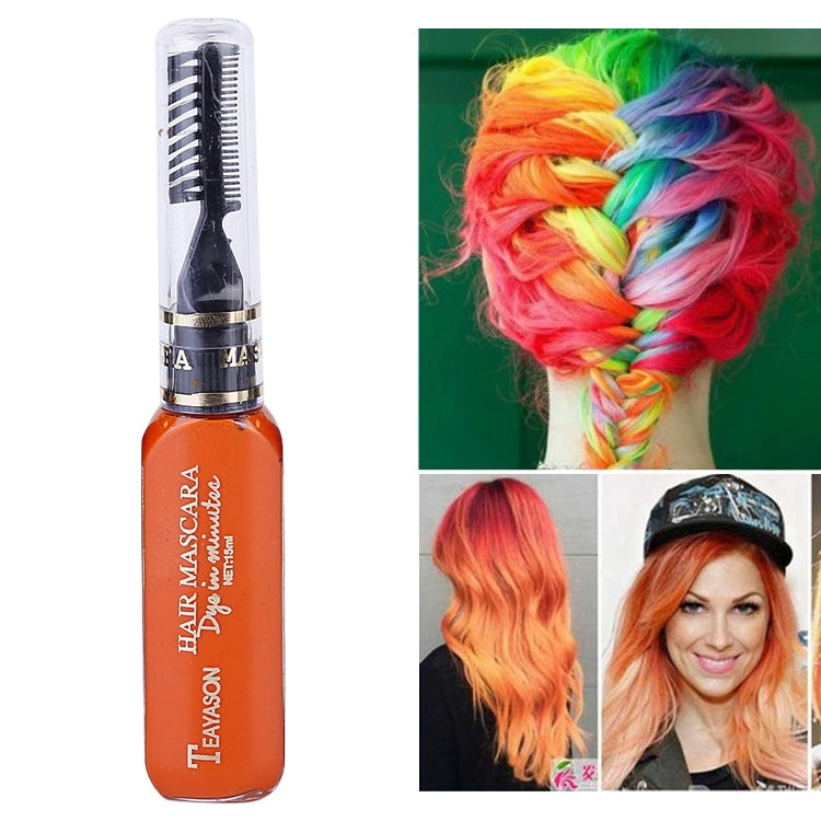 One-time Hair Temporary Color Hair Dye Non-toxic DIY Hair Color Mascara Dye Cream Hair