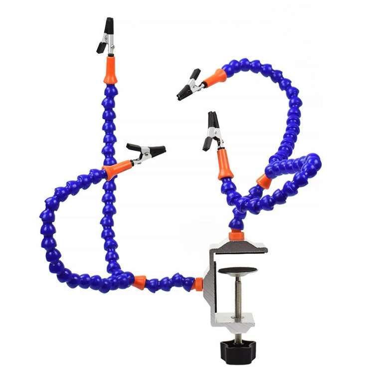 Universal Arm Thermostatic Welding Station Four-Jaw Aluminum Alloy Workbench