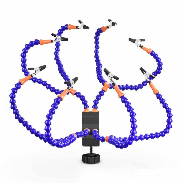 Eight-Jaw Circuit Board Auxiliary Welding Workbench