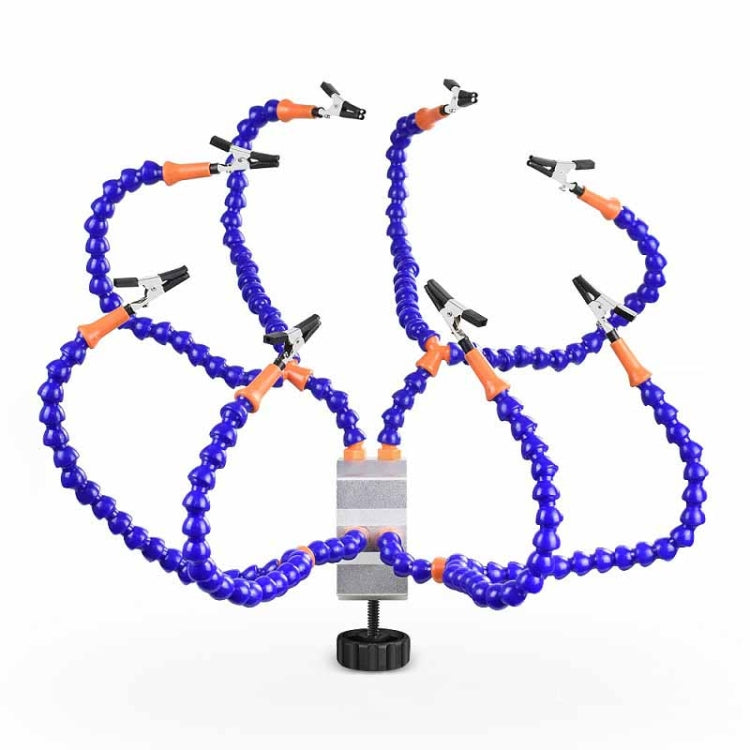 Eight-Jaw Circuit Board Auxiliary Welding Workbench