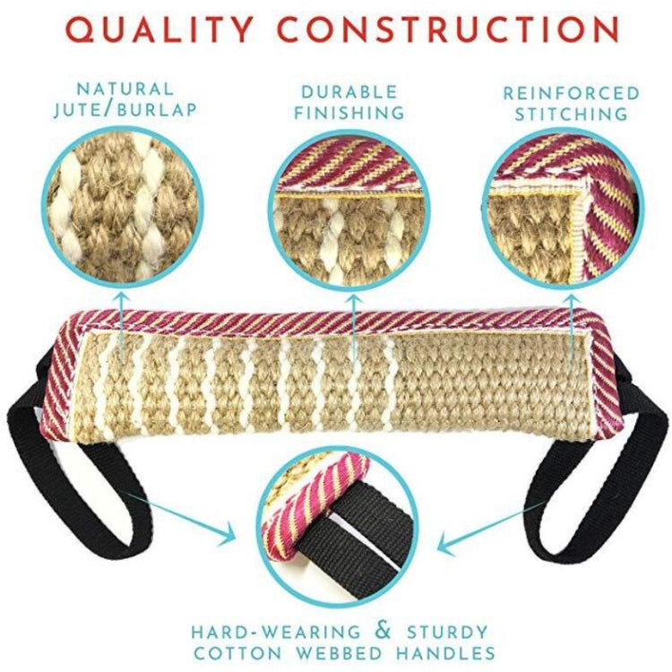 Dog Training Hemp Bite Stick Dog Bite Stick Dog Training Supplies