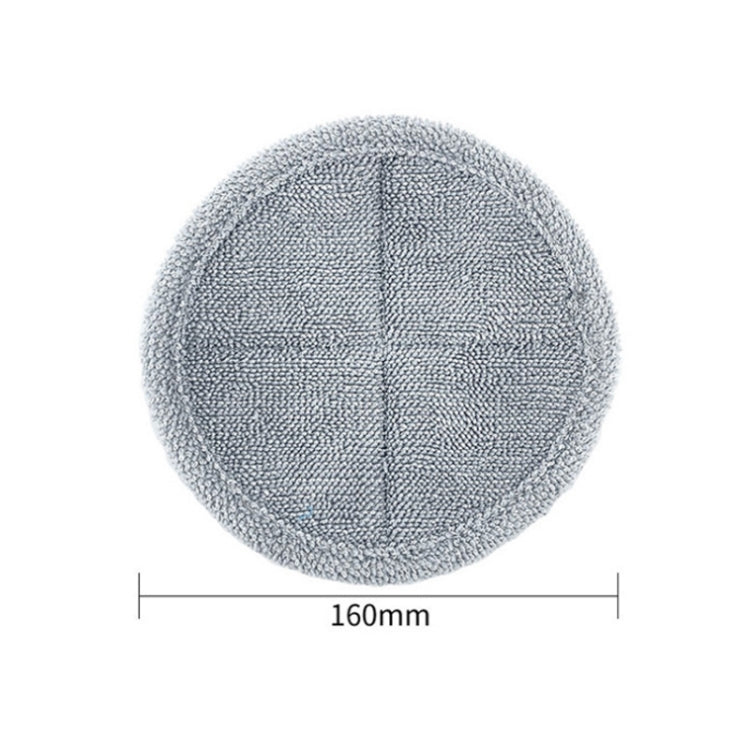 3 PCS 16 Cm Mopping Machine Round Mop Cleaning Cloth Suitable For Dyson Vacuum Cleaner