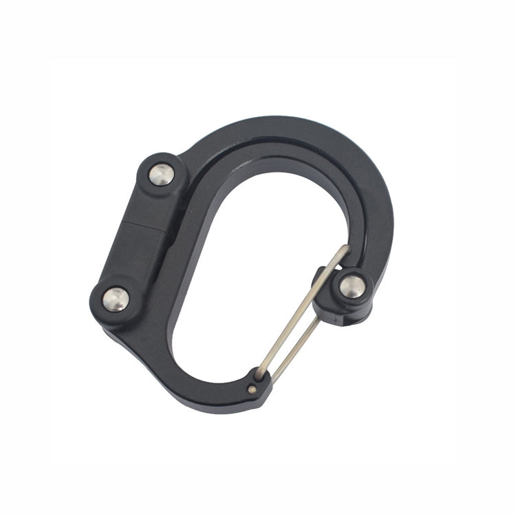 Multifunctional Carabiner Aluminum Alloy D-Type Outdoor Products Quick-Hanging Buckle