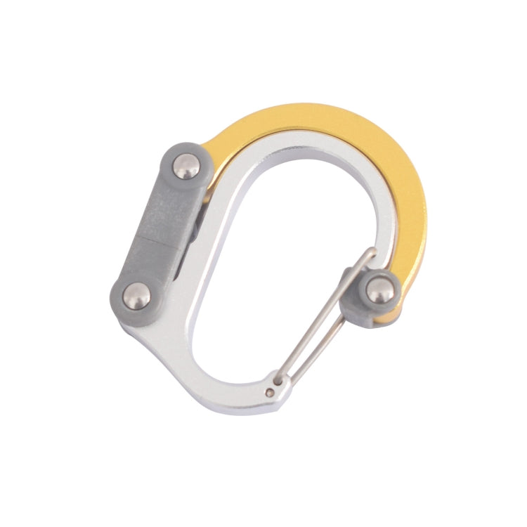 Multifunctional Carabiner Aluminum Alloy D-Type Outdoor Products Quick-Hanging Buckle