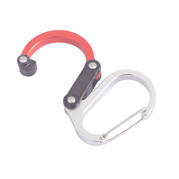 Multifunctional Carabiner Aluminum Alloy D-Type Outdoor Products Quick-Hanging Buckle