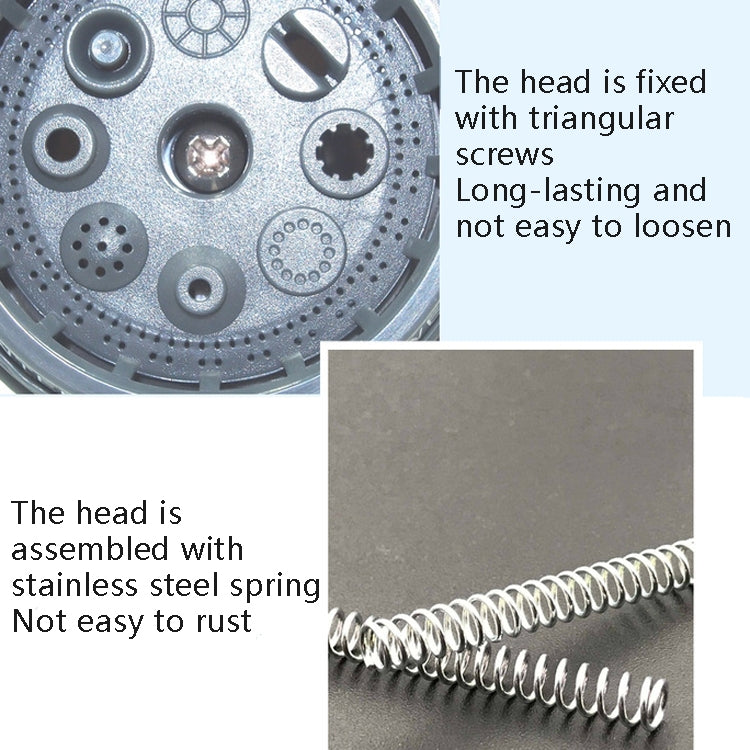 Metal Multifunctional Garden Household Car Watering Sprinkler High Pressure Nozzle