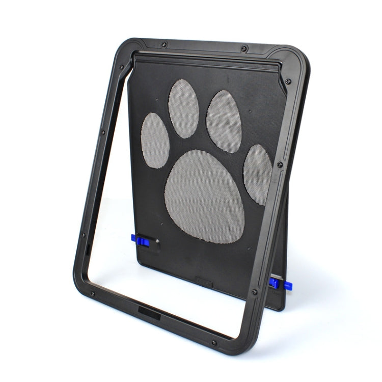 Pet Supplies Dog Paw Print Door Bite-Proof Small Dog Cat Screen Window Door Cat And Dog Door