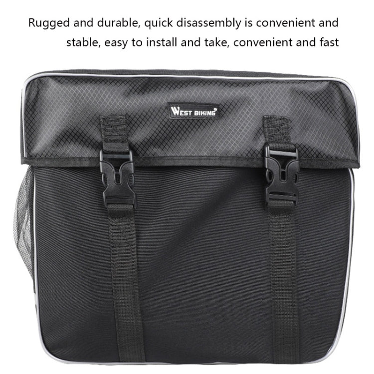 WEST BIKING YP0707238 Bicycle Riding Shelf Bag Rainproof Mountain Bike Camel Bag Riding Equipment
