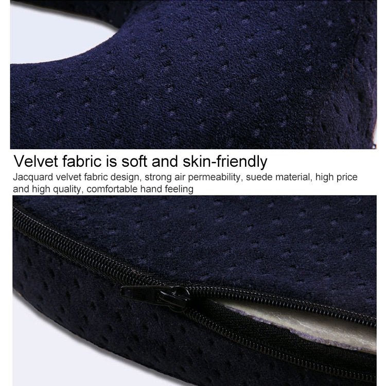 Slow Resilience Memory Foam Office Hip Pad After Hemorrhoids Operation Cushion