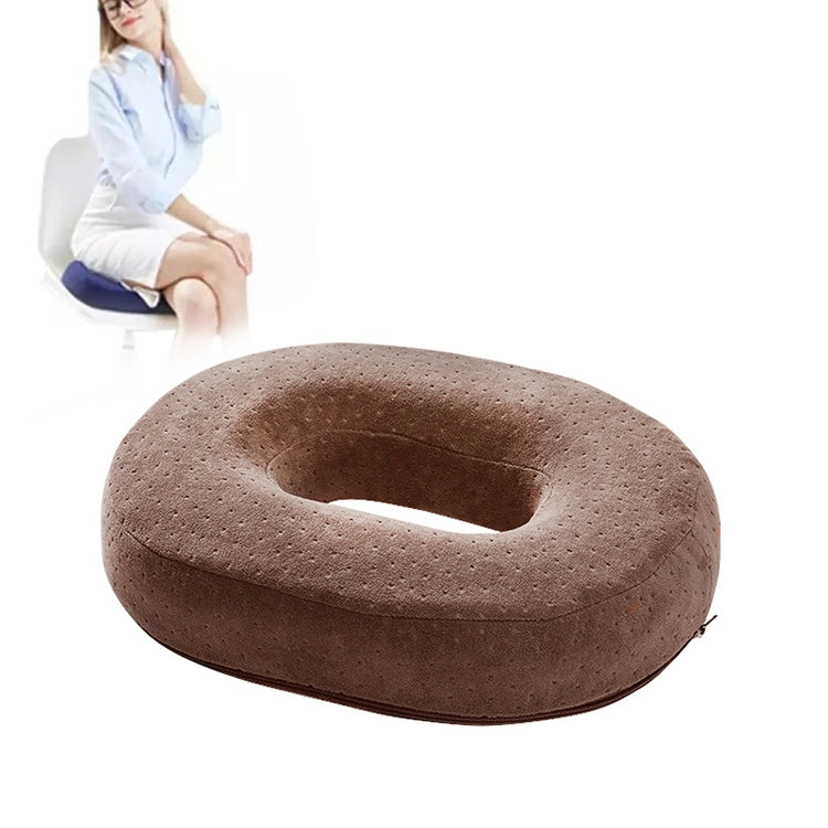 Slow Resilience Memory Foam Office Hip Pad After Hemorrhoids Operation Cushion