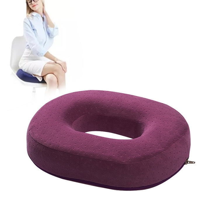 Slow Resilience Memory Foam Office Hip Pad After Hemorrhoids Operation Cushion