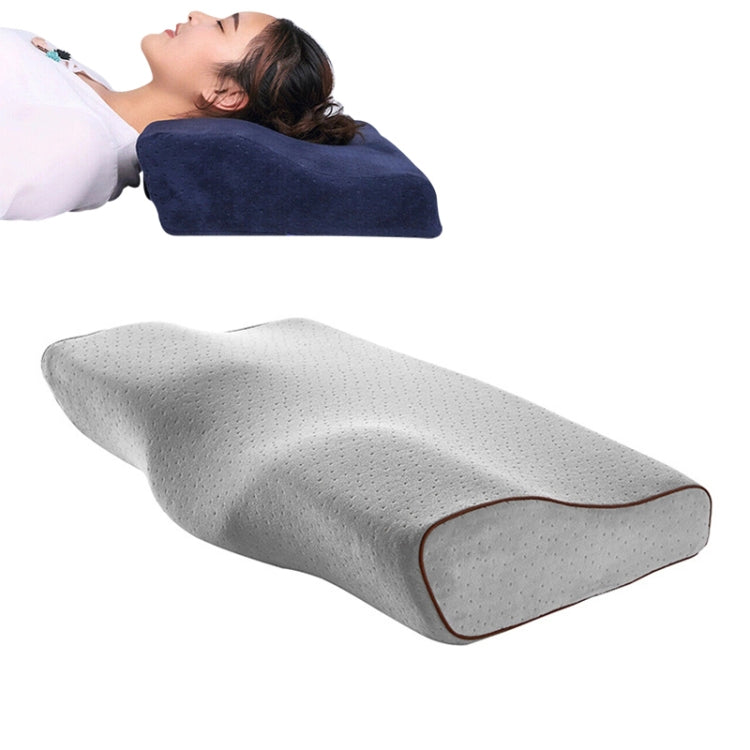 Butterfly Shape Memory Foam Snorked Pillow Slow Rebound Health Care Cervical Pillow