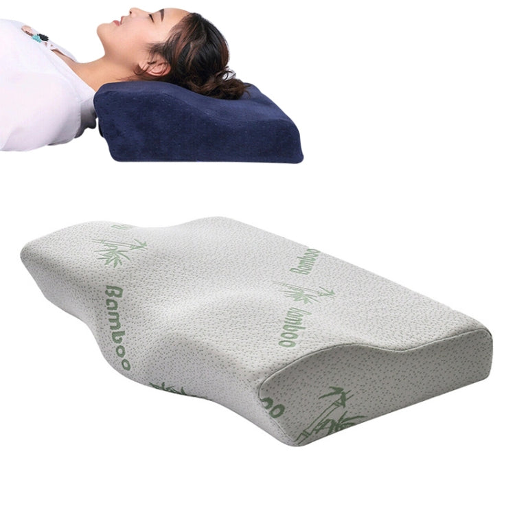 Butterfly Shape Memory Foam Snorked Pillow Slow Rebound Health Care Cervical Pillow