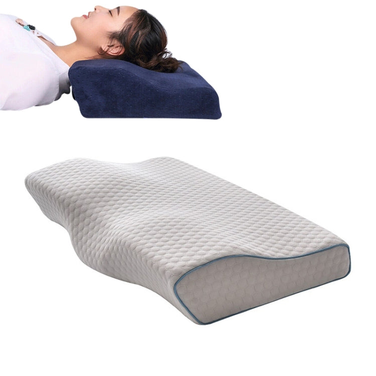 Butterfly Shape Memory Foam Snorked Pillow Slow Rebound Health Care Cervical Pillow