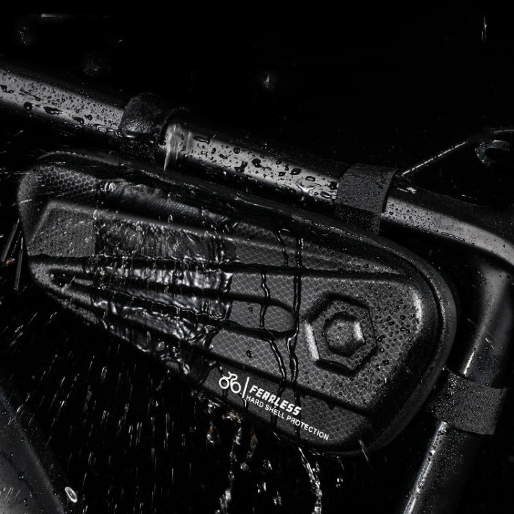 WEST BIKING YP0707257 Bicycle Triangle Bag EVA Hard Shell Bike Bag Mountain Bike Front Beam Bag Riding Equipment