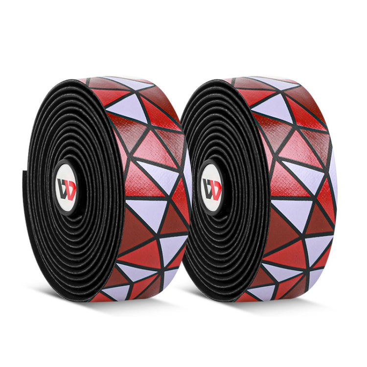 WEST BIKING YP0804045 Color PU Handlebars Stain Resistant Washable Non-Slip Bicycle Straps Cycling Accessories