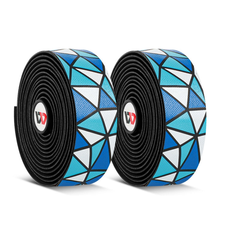 WEST BIKING YP0804045 Color PU Handlebars Stain Resistant Washable Non-Slip Bicycle Straps Cycling Accessories