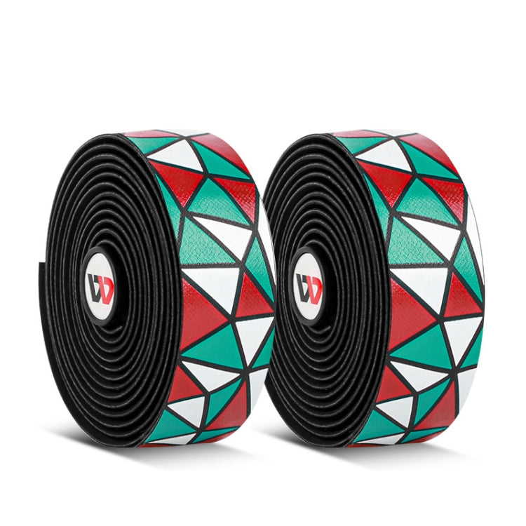 WEST BIKING YP0804045 Color PU Handlebars Stain Resistant Washable Non-Slip Bicycle Straps Cycling Accessories