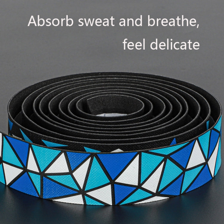 WEST BIKING YP0804045 Color PU Handlebars Stain Resistant Washable Non-Slip Bicycle Straps Cycling Accessories