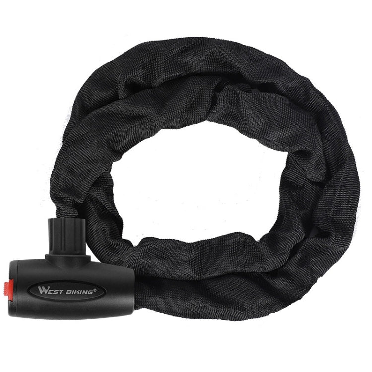 WEST BIKING 0705042 Bicycle Anti-Theft Key Lock Mountain Bike Motorcycle Chain Lock